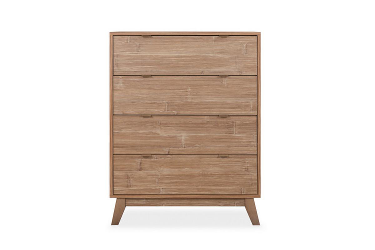 Kommode Boobang in Naturfarben - Naturfarben, MODERN, Holz/Holzwerkstoff (81,5/104,5/40cm) - Mömax