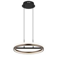 Led Viseća Svjetiljka Tamno Siva Boja - tamno siva/prozirno, Design, metal/plastika (39,7/150cm) - Globo