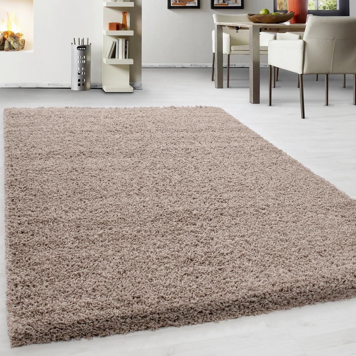 Preproga Z Visokim Florom Life, Bež, 80x150cm - bež/rjava, Trend, tekstil (80/150cm)