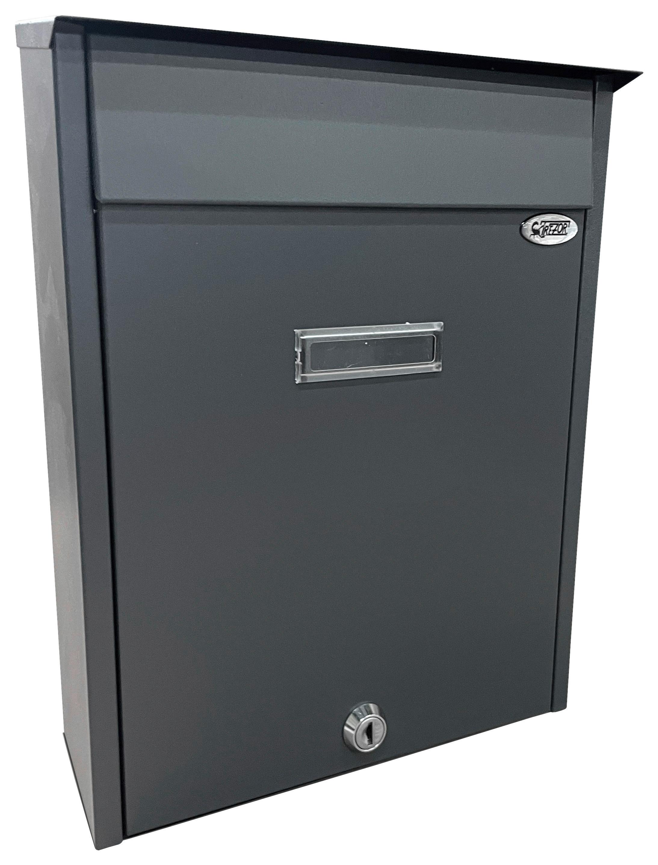 Postaláda Posta I. Antracit - Basics (33,5/27/7cm)