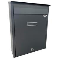 Postaláda Posta I. Antracit - Basics (33,5/27/7cm)