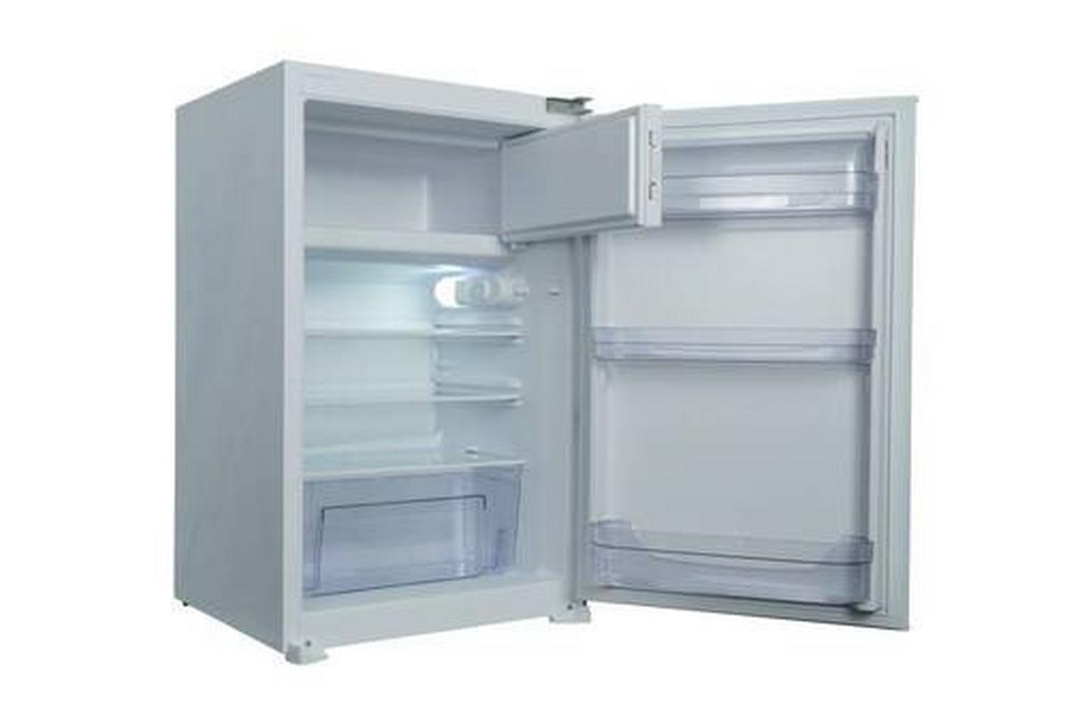 Einbaukühlschrank Stellan ca. 54x88x55 cm ca. 16 Liter - Weiß, Trend, Metall (54/87,5/54,5cm) - Respekta
