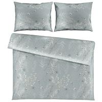 Posteljina 200x200cm 2x60x80cm Lina Xxl - zelena, Konvencionalno, tekstil (200/200cm) - Mömax