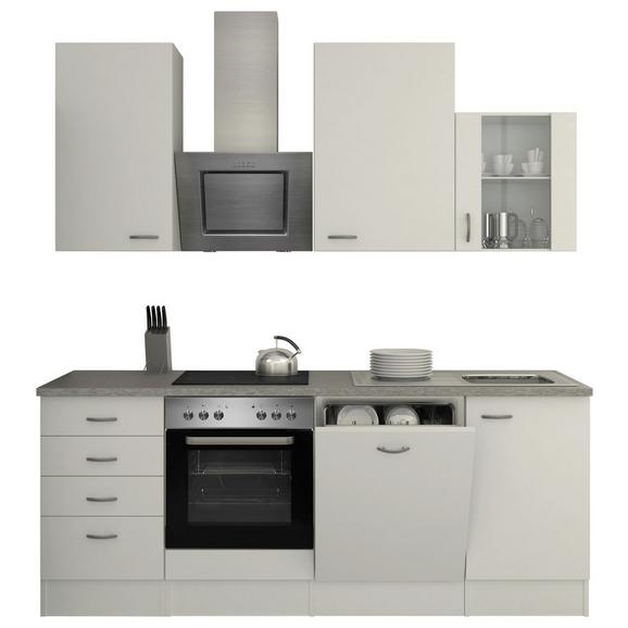 Küchenblock in Weiss inkl. Geräte und Spüle 'Wito' online kaufen mömax