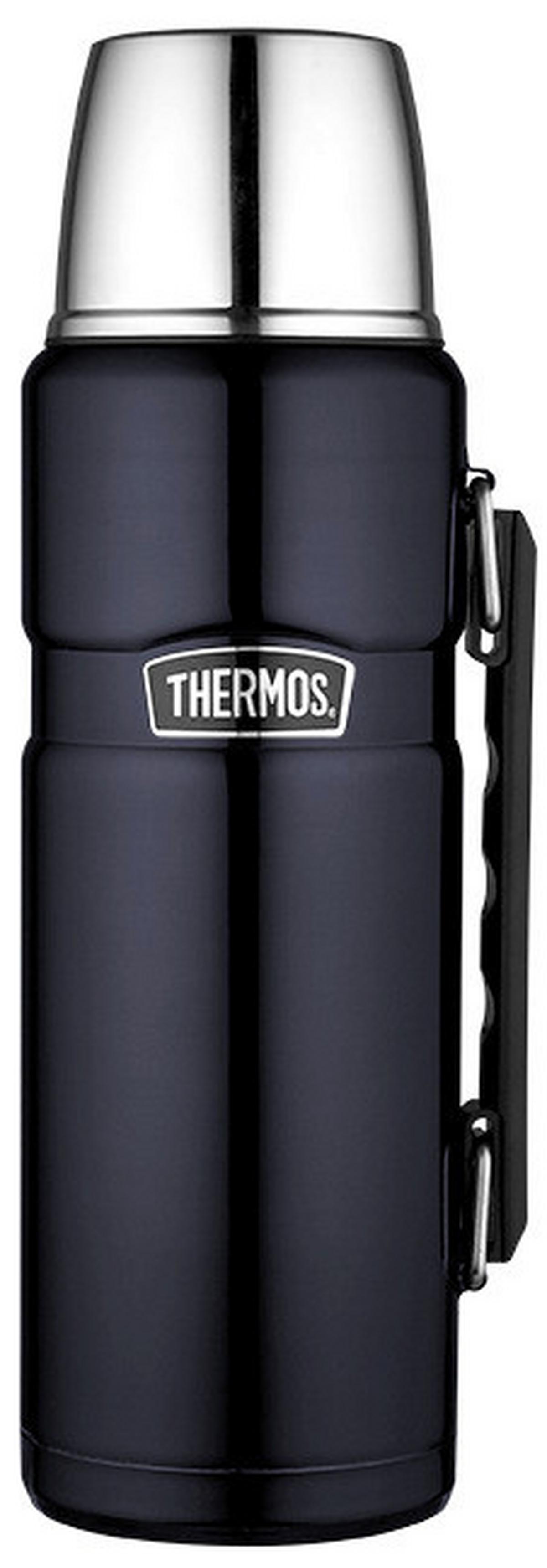 BUTELKA TERMICZNA 4003.256.120 - ciemnoniebieski, Basics, metal (1,2cm) - Thermos