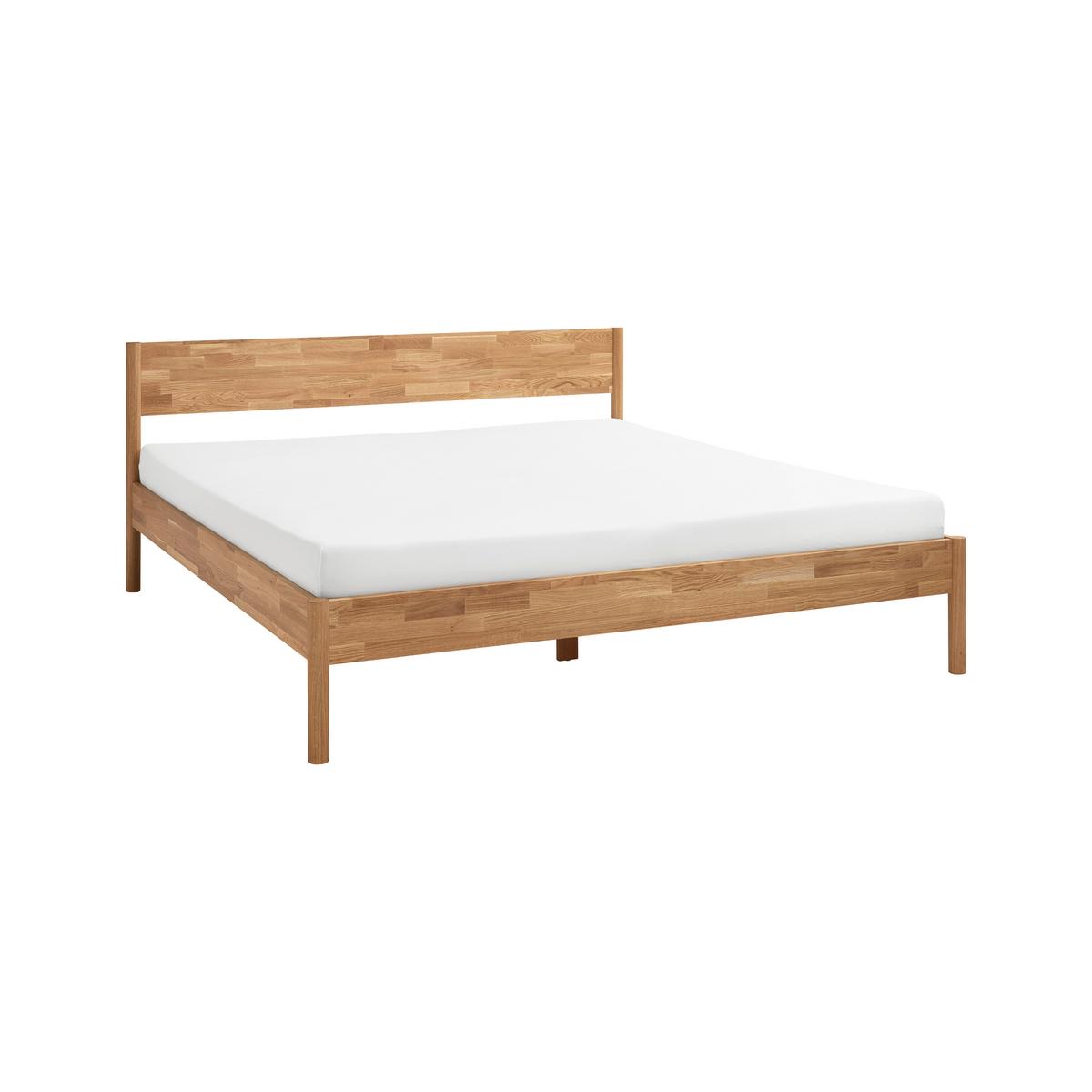 Bett Waden Eichefarben ca. 160x200cm - Eichefarben, KONVENTIONELL, Holzwerkstoff (167.3/85/208cm) - Zandiara