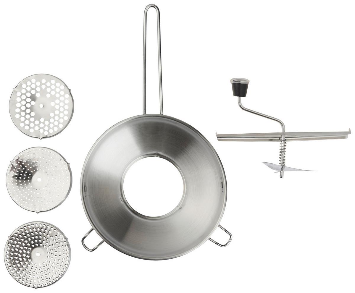 SITKO DO PRZECIERANIA LD-10108-02 - kolor stalowy, Basics, metal (24/8,4cm) - Homeware Profession.
