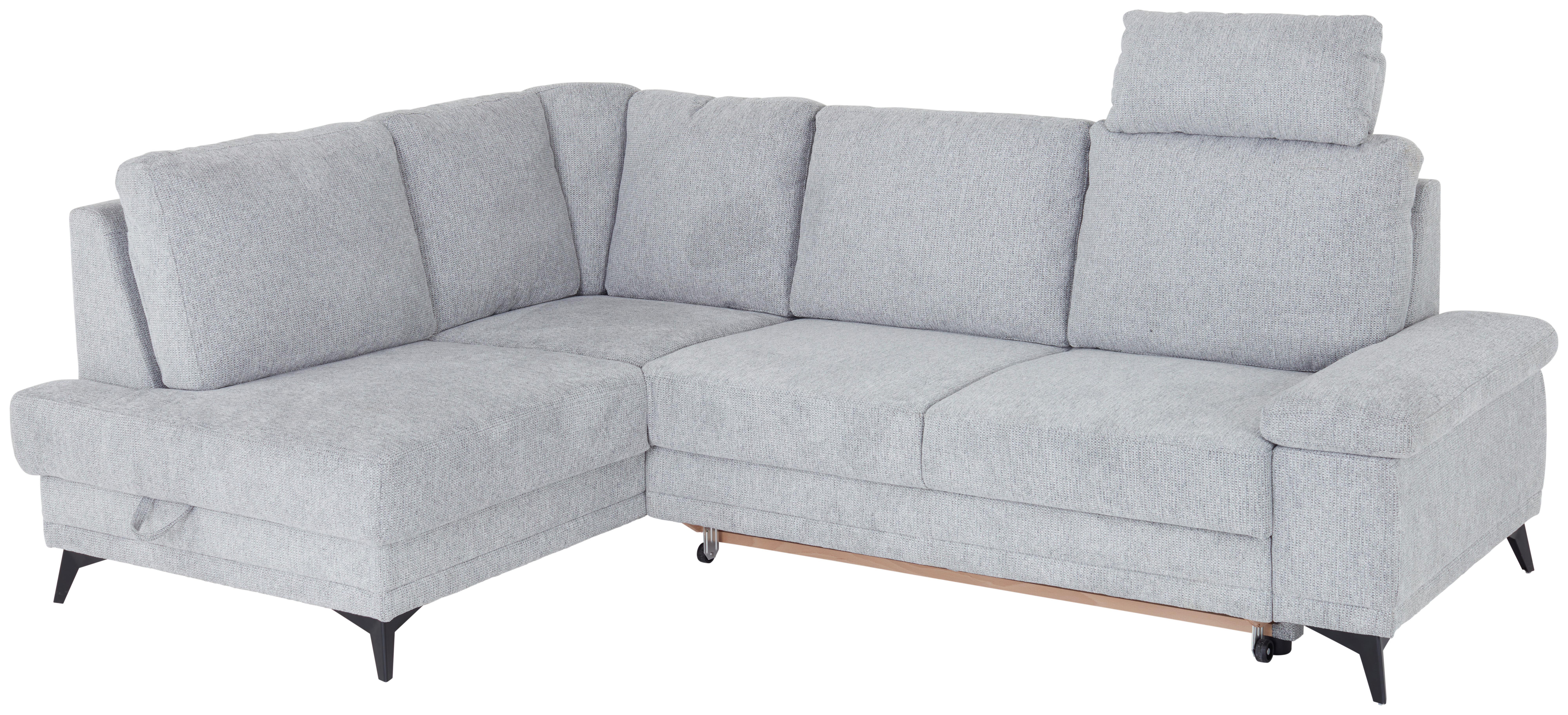 Canapea modulară SOUND - gri, Modern, textil (170/90/248cm)
