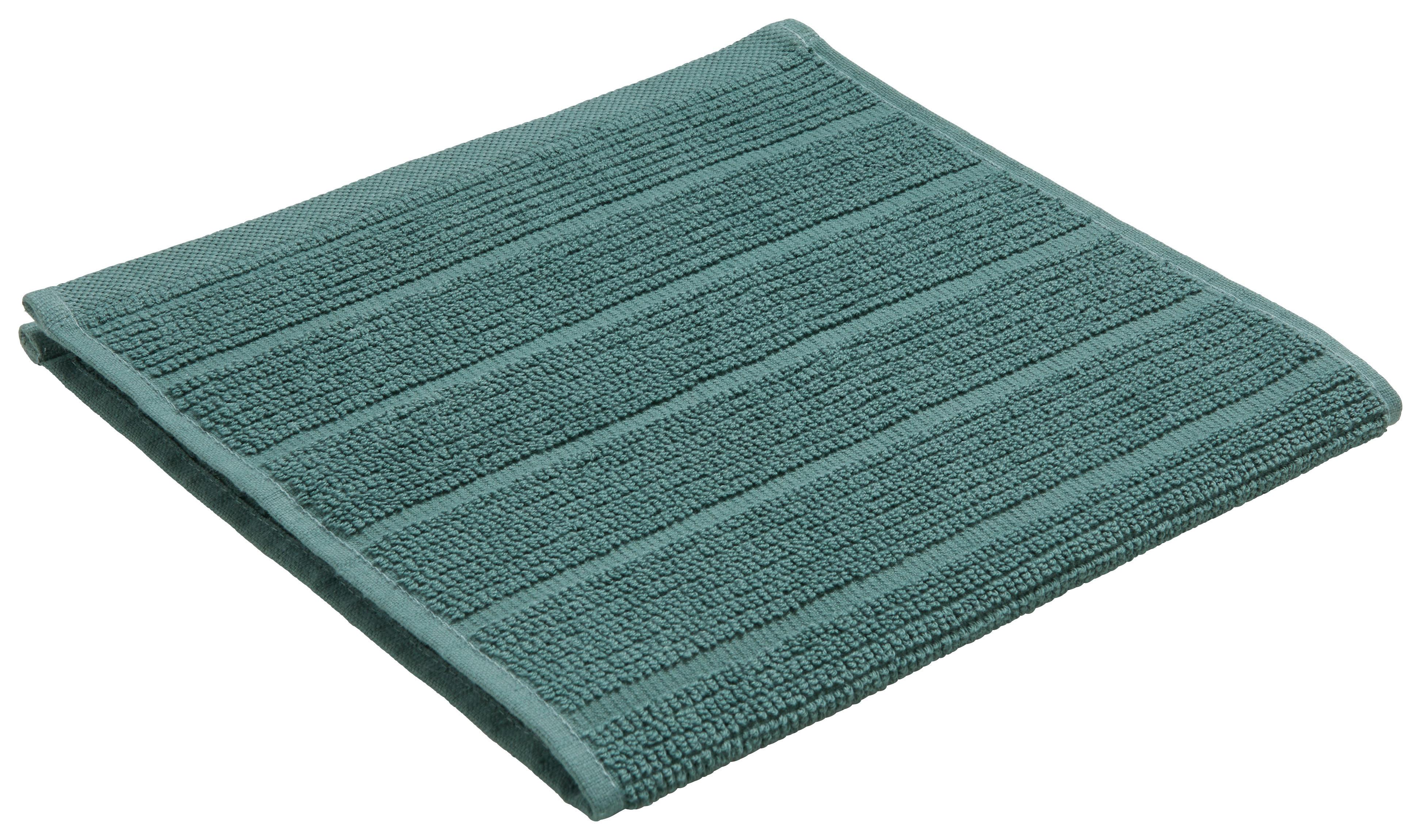 Gästetuch Anna in Grün ca. 30x50cm - Grün, Textil (30/50cm) - Modern Living