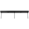HÄNGLAMPA JIRMI - svart/guldfärgad, Modern, metall/glas (81/15,5/120cm) - Premium Living