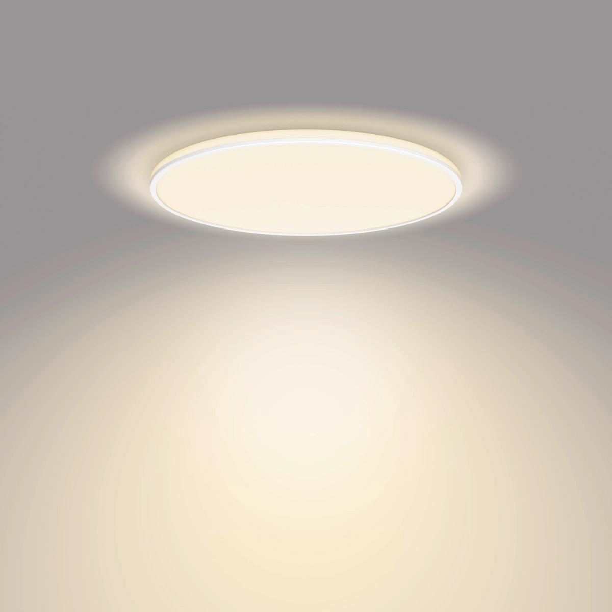 LAMPA SUFITOWA LED 43206200 OZZIET - biały, Basics, metal (5,5/50/5,5cm)