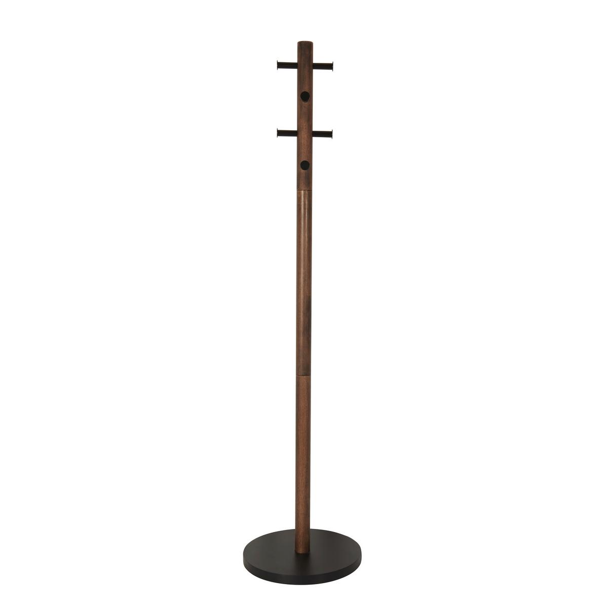 Kleiderständer Dunkelbraun - Dunkelbraun, Basics, Holz (51/165cm) - Umbra