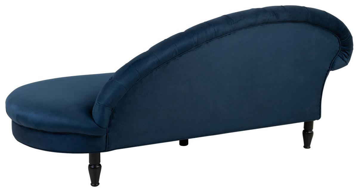 Damski Ležaj Cupido - tamno plava/crna, Design, tekstil/drvo (216/91/103cm) - Mömax