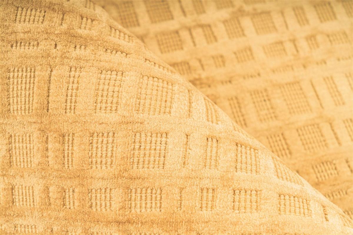 FLACHWEBETEPPICH Karma 125 Gold 200cm x 290cm - Goldfarben, Basics, Textil (200/290cm) - Kayoom