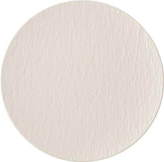 TALERZ GOURMET MANUFACTURE ROCK VILLEROY&BOCH - biały, ceramika (31,5cm) - Villeroy & Boch