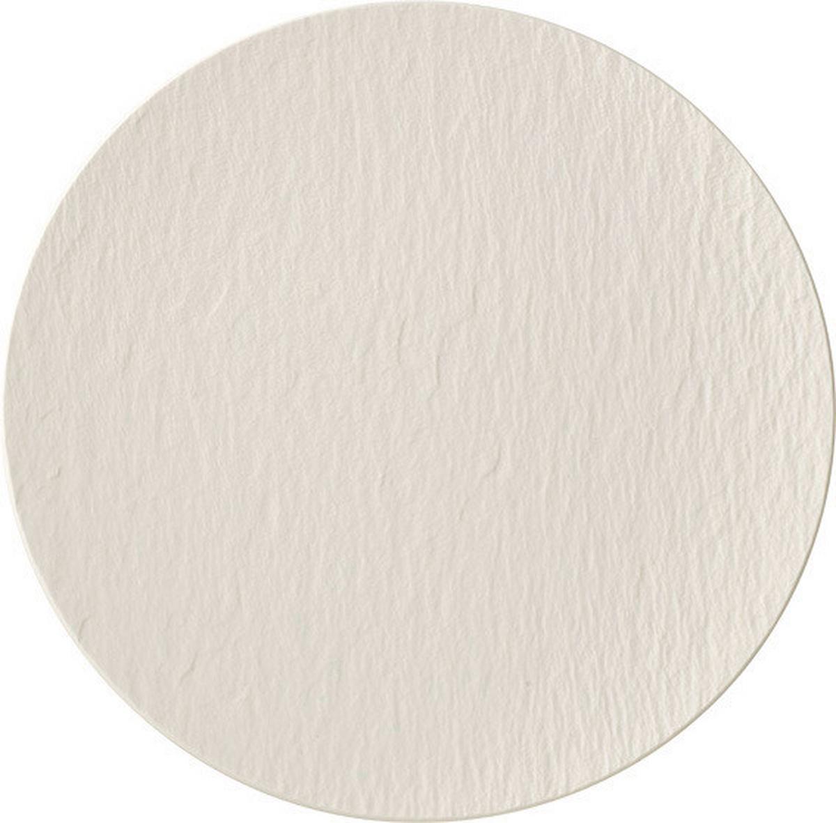 TALERZ GOURMET MANUFACTURE ROCK VILLEROY&BOCH - biały, ceramika (31,5cm) - Villeroy & Boch