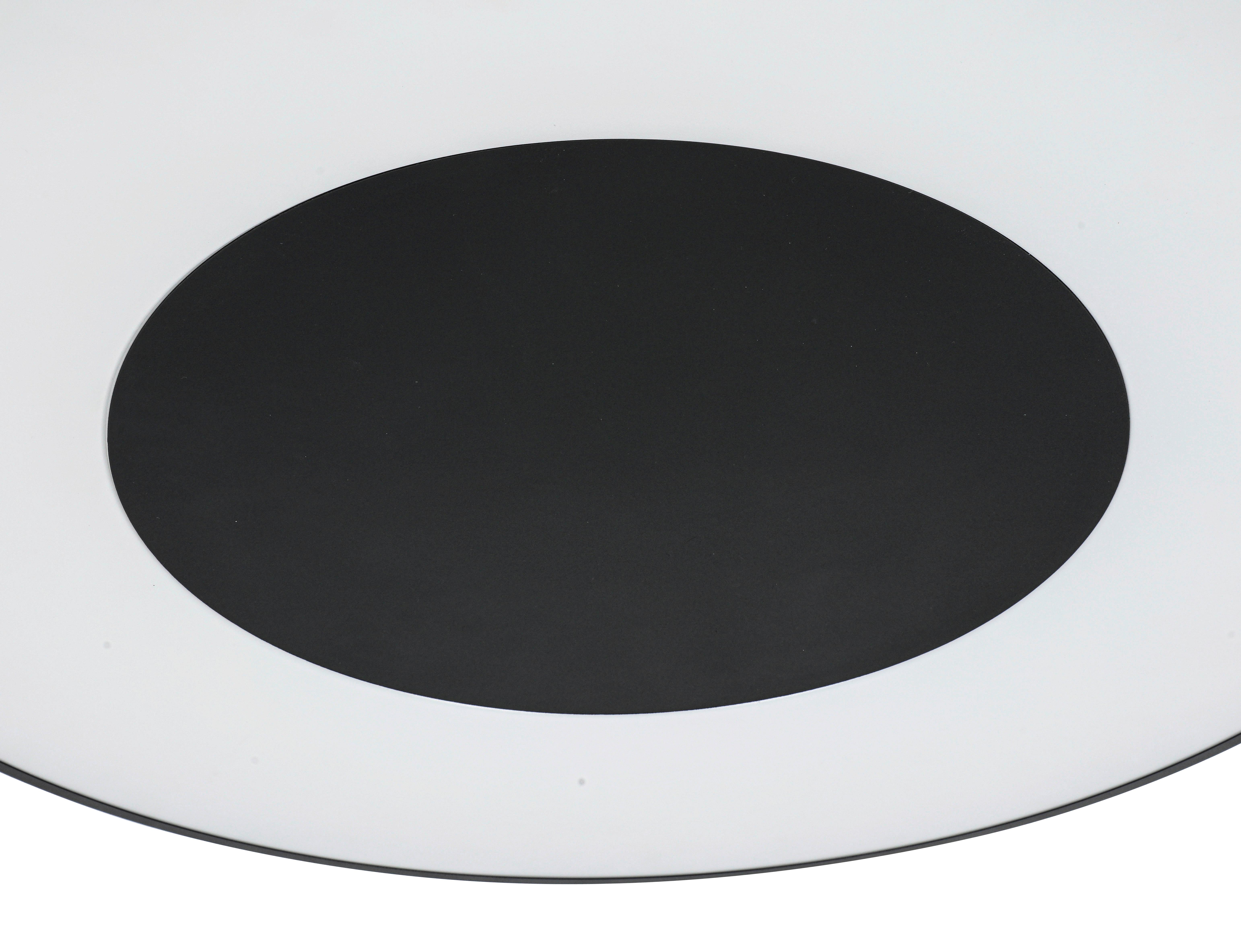 LED-TAKLAMPA JUMPO - vit/svart, Modern, metall/plast (70/7cm) - Mömax