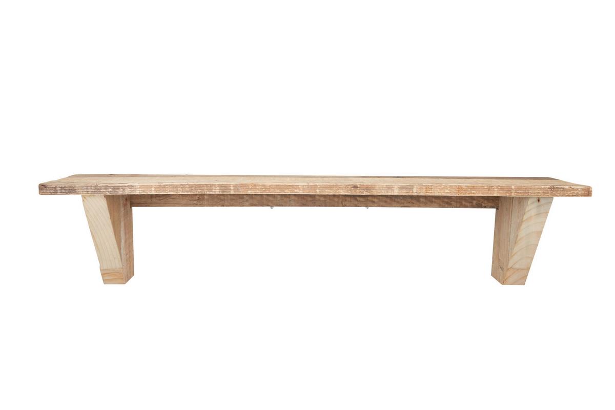 Wandboard B422000 Angus - Hellbraun, Natur, Holz (100/20/22cm) - Globo