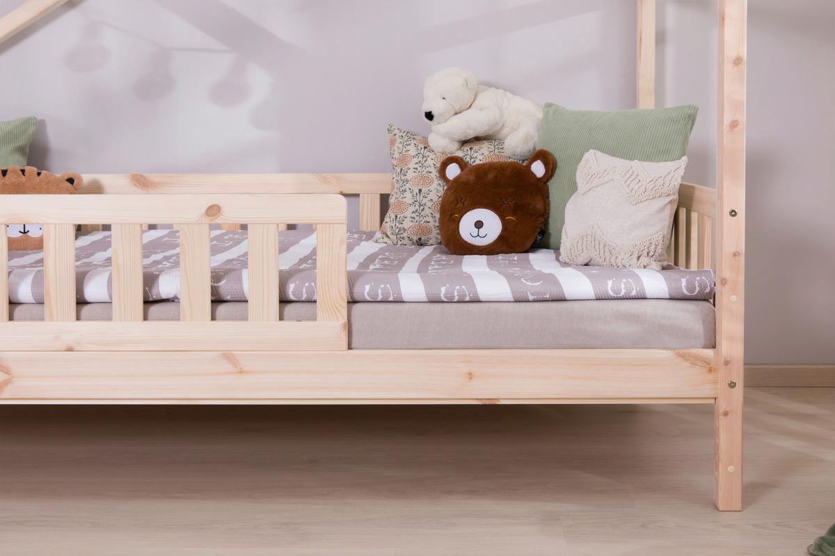 Hausbett Lou ca. 140x200 cm Holz - Naturfarben, MODERN, Holz (140/200cm) - MID.YOU