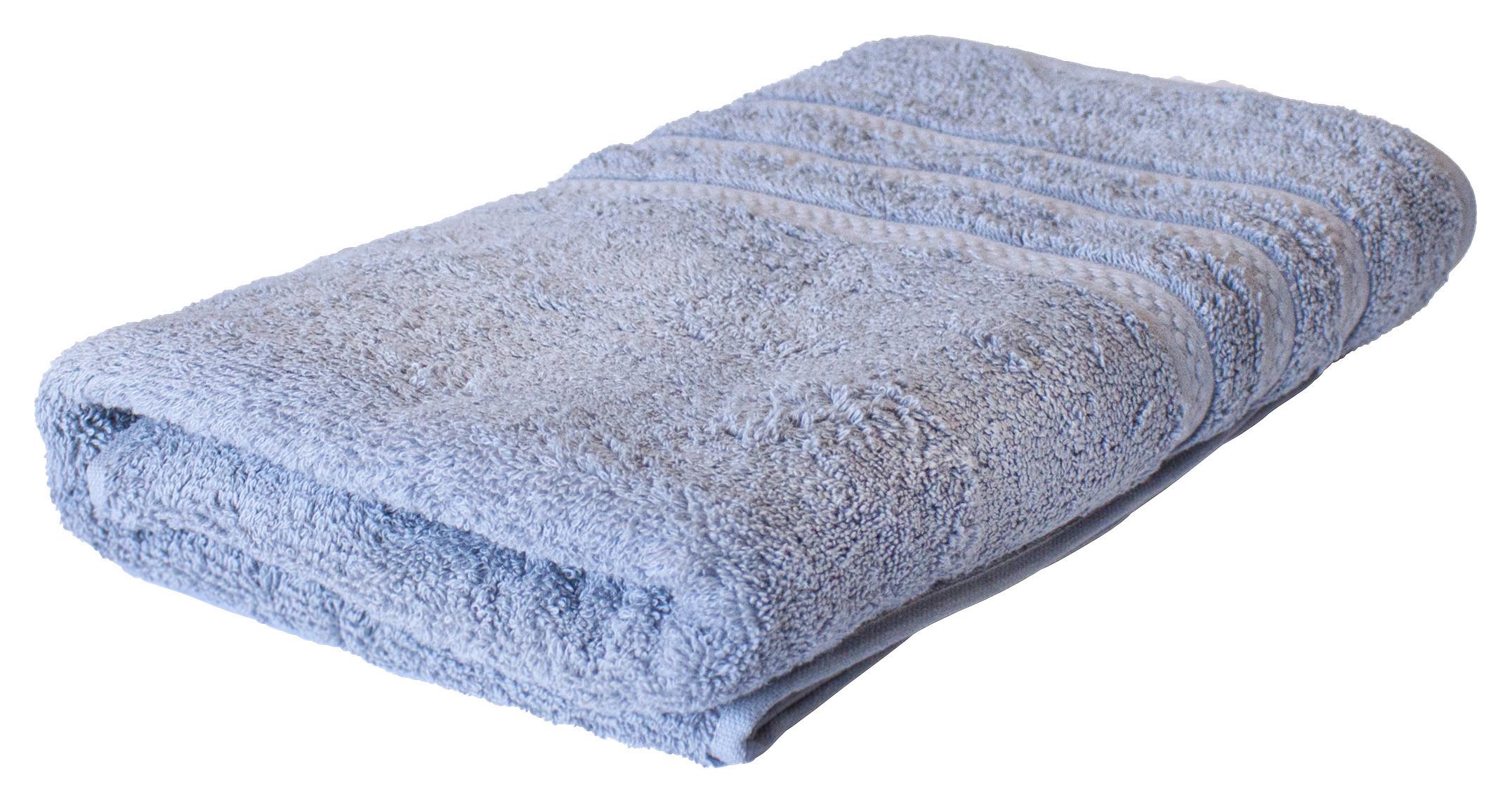 Törölköző 50/80 - világosszürke, textil (50/80cm)