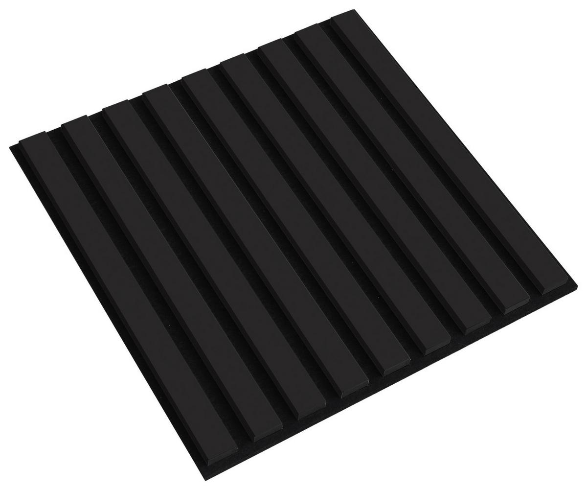 PANEL AKUSTYCZNY DP40 - czarny, Design, materiał drewnopochodny/tkanina (40/40/1,8cm) - Xora