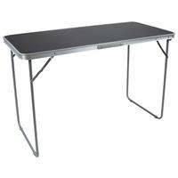 Campingtisch Gladas L Schwarz - Schwarz, MODERN, Holzwerkstoff/Kunststoff (110/53/70cm) - Ambia Garden