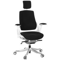 Pisarniški Stol Spektre, Črna - črna/bela, Moderno, kovina/umetna masa (67/116/54cm) - MID.YOU