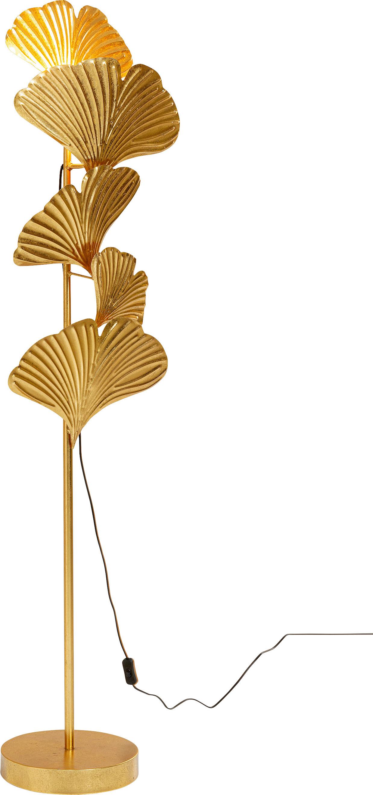 LAMPA STOJĄCA 52887 YUVA - kolor złoty, Trend, metal (44/160/29cm) - Kare-Design