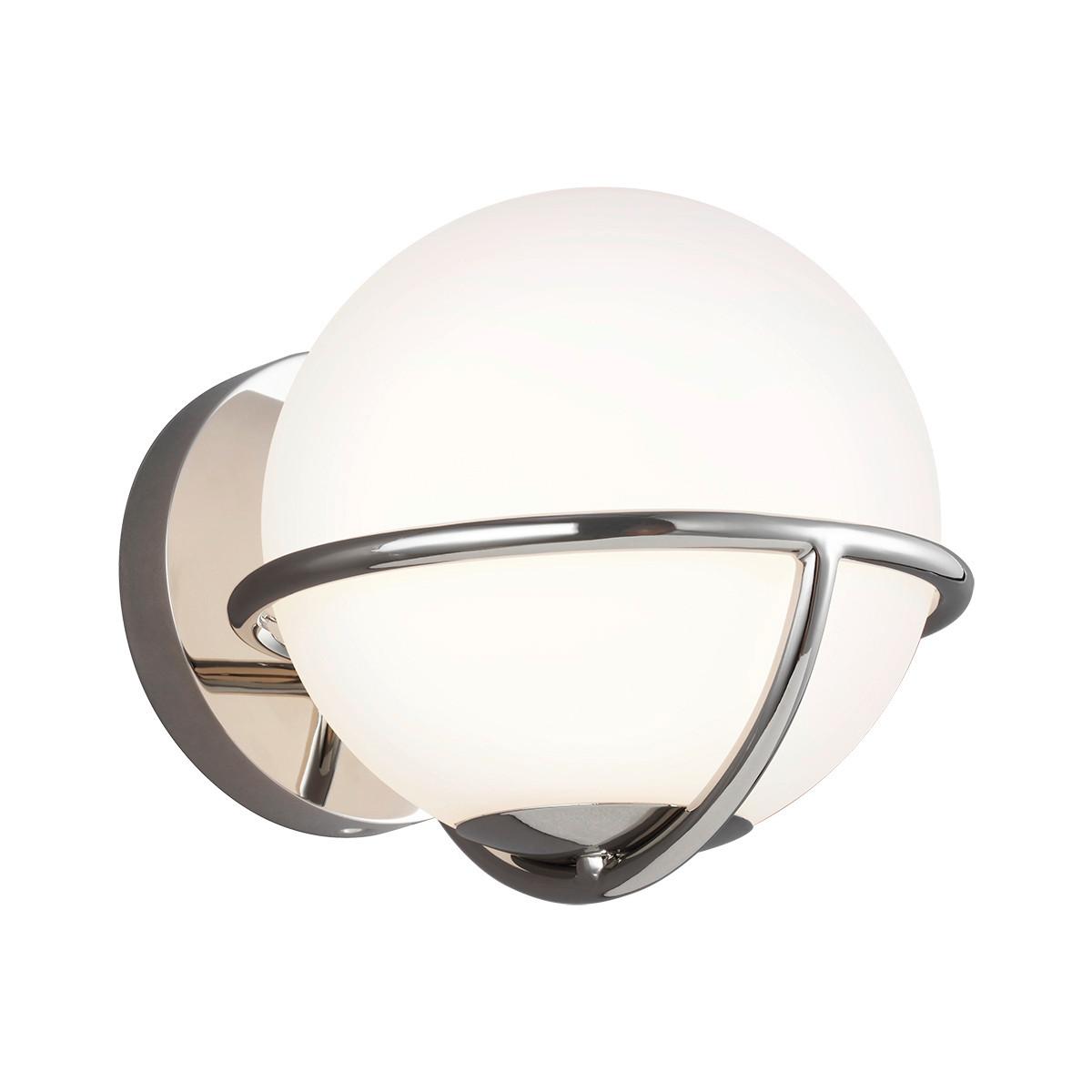 Zidna Svjetiljka Apollo Fe-Apollo1-Pn - boje nikla, Basics, staklo/metal (18,1/17,1/21cm) - Elstead Lighting