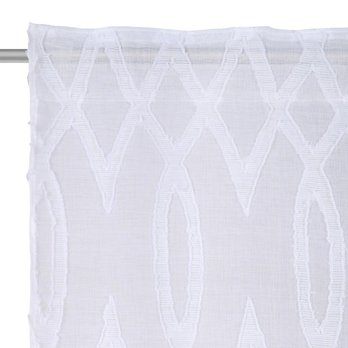 ZASŁONA GOTOWA MINA - biały, Design, tkanina (140/245cm) - Esposa