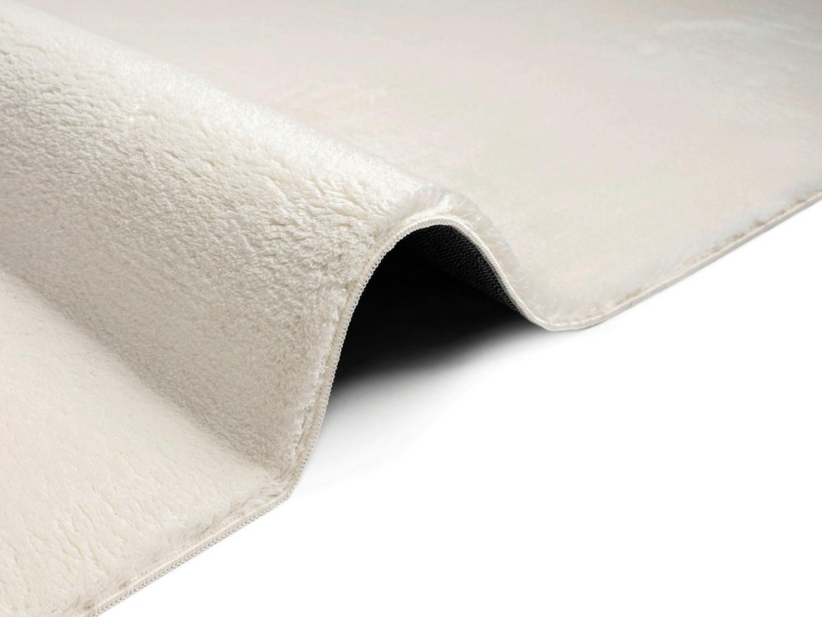 Fellteppich Loft Creme ca. 60x110cm - Creme, KONVENTIONELL, Textil (60/110cm)