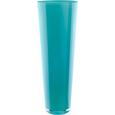 Váza Loretta - Türkiz/Szürke, konvencionális, Üveg (17/50cm) - Mömax modern living