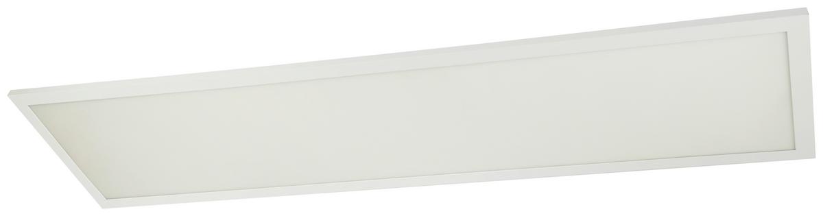 Led Svjetiljka Stropna 41604d5f - bijela/opalna, Trend, metal/plastika (120/30/5,3cm) - Globo