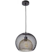 Viseća Svjetiljka Selina - crna, Design, metal (30/150cm) - Globo