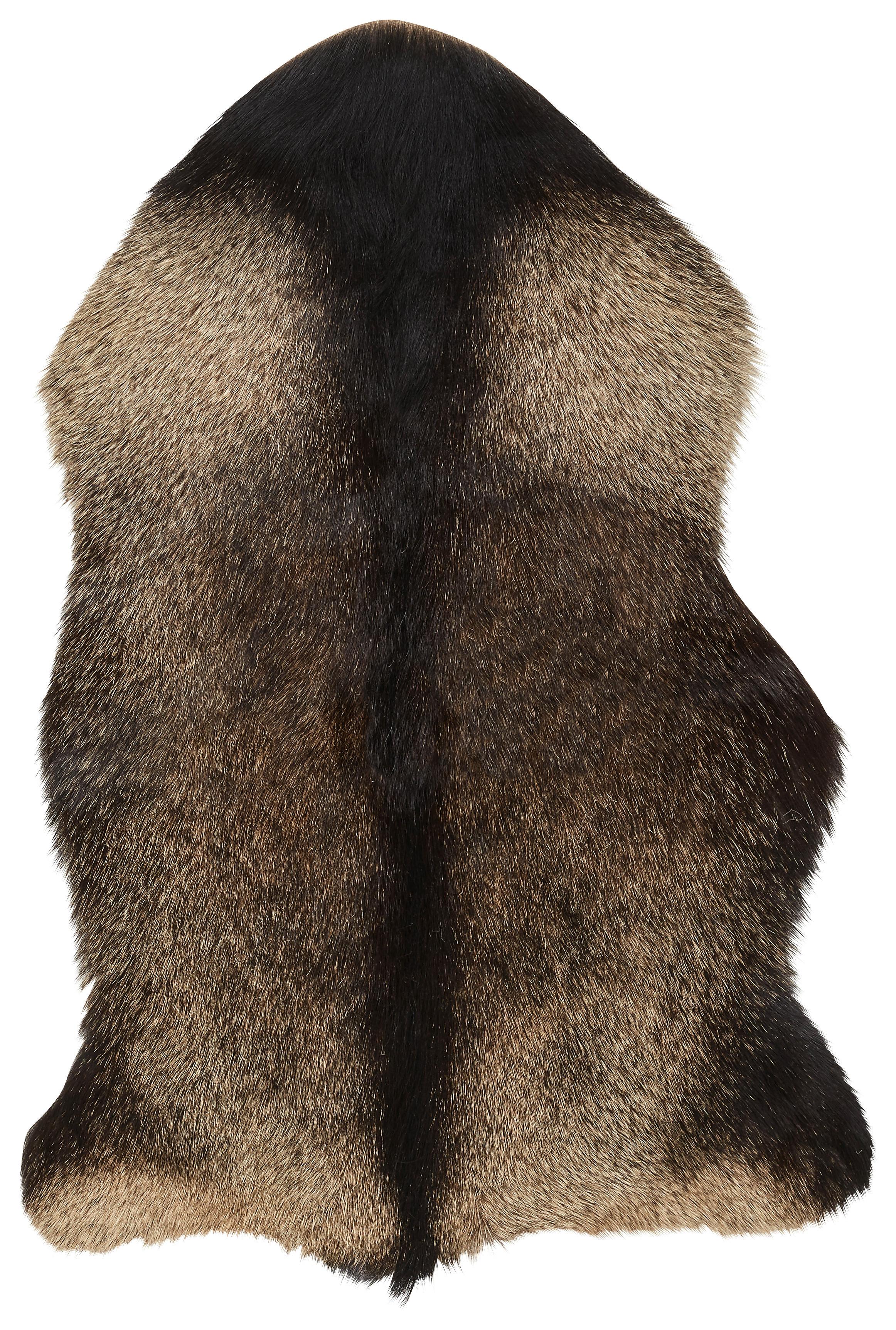 Kecskebőr Heidi 80/50 - barna/natúr, szőrme (80/50cm) - Modern Living