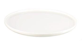 TALERZ OBIADOWY 2033013 - biały, Basics, ceramika (27cm) - ASA
