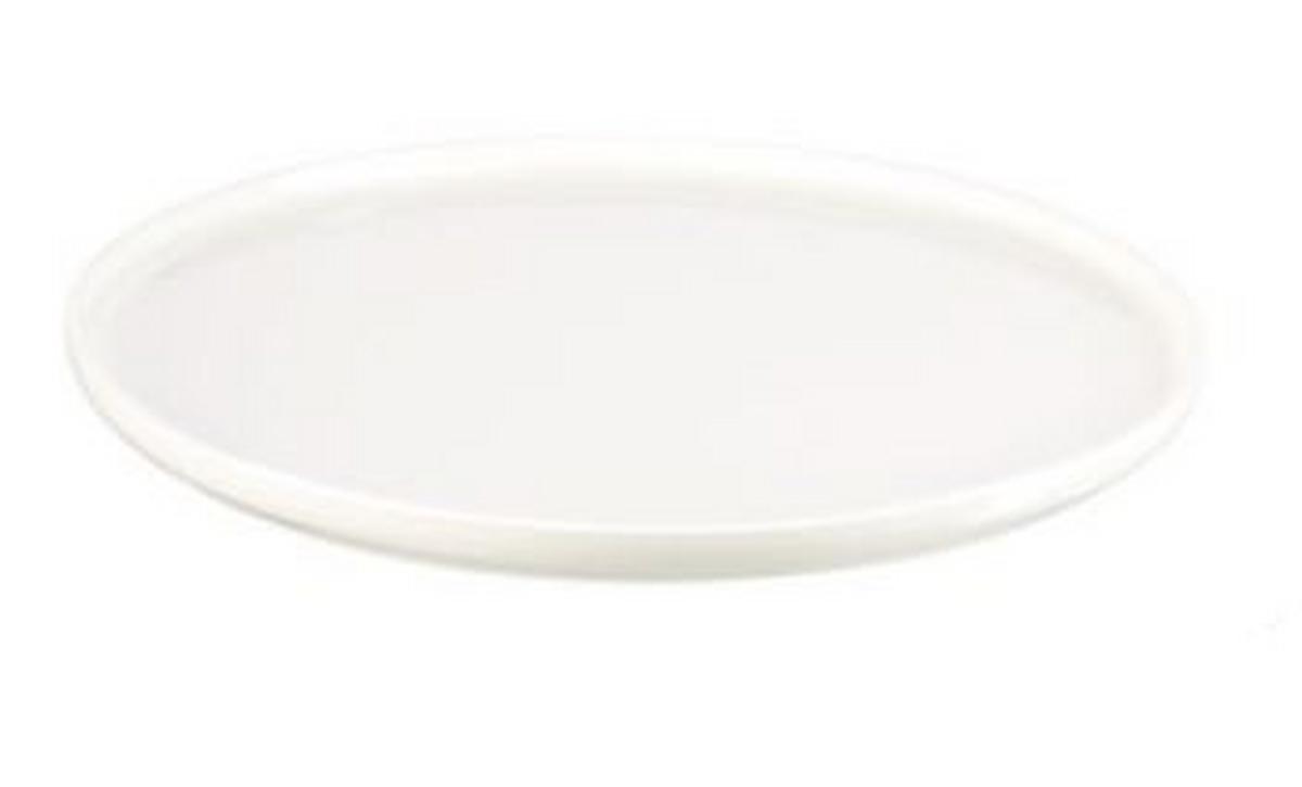 TALERZ OBIADOWY 2033013 - biały, Basics, ceramika (27cm) - ASA