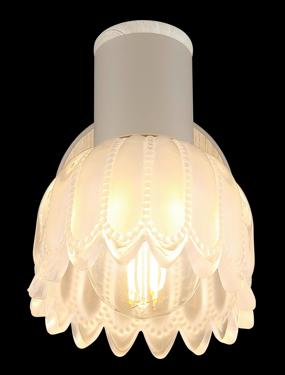 Reflektor Planta - boje pijeska, Konvencionalno, staklo/metal (9/12cm) - Globo