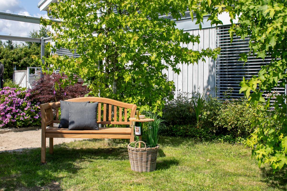 Getränkehalter Woodie Teak - Basics, Holz (31/75cm) - Gardenson