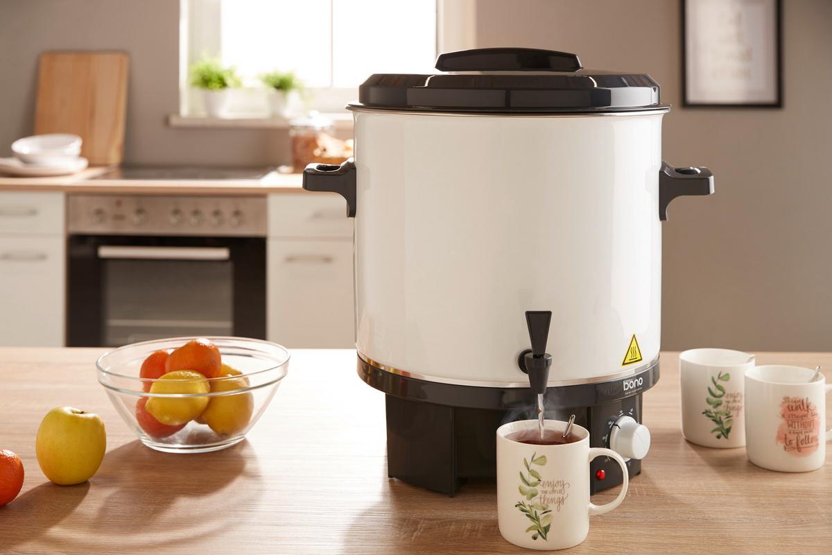 GARNEK ELEKTRYCZNY CHARLIE - czarny/biały, Basics, tworzywo sztuczne/metal (46/48,5cm) - Atrigo