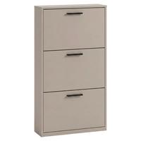 Ormar Za Cipele Tiger 3 - kašmir/crna, Konvencionalno, drvni materijal/metal (64/119,7/26cm) - Modern Living