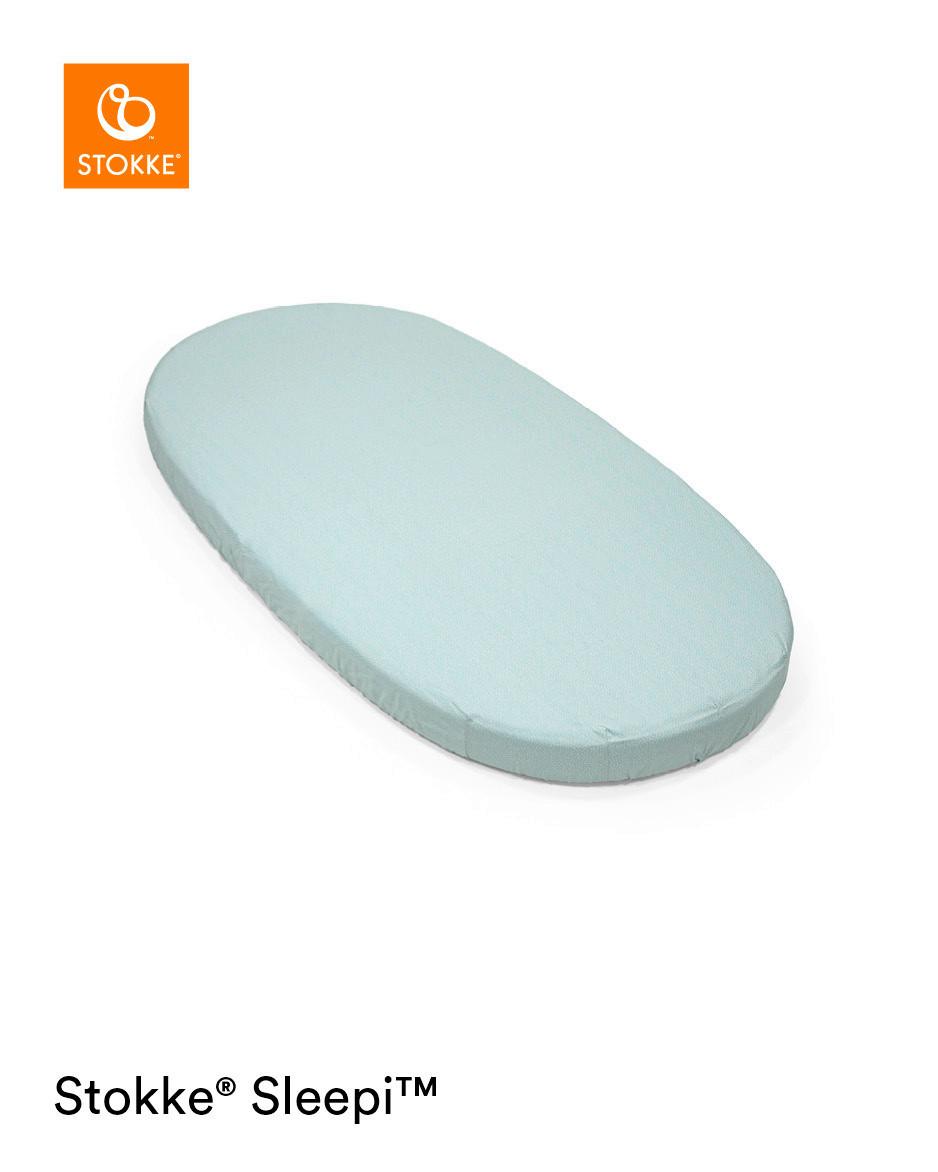 POKROWIEC NA MATERAC 599042 - biały, Basics, tkanina (165/100cm) - Stokke