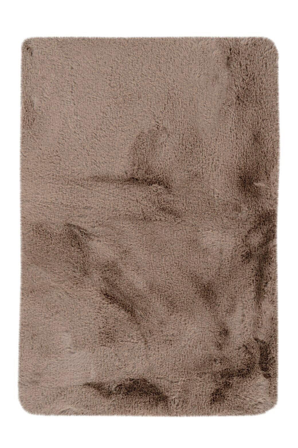 Fellteppich Rabbit 225 - Beige, Konventionell (40/60cm) - Kayoom