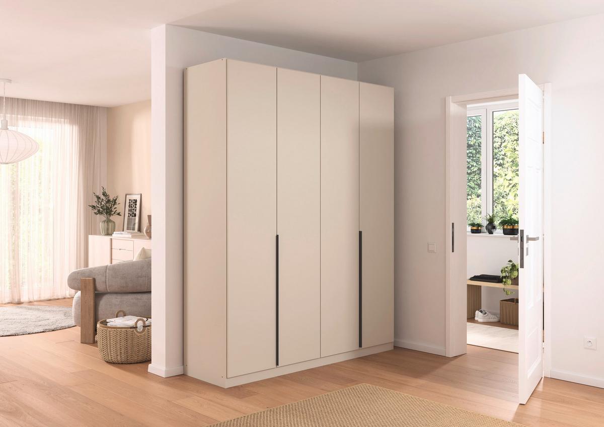 Ormar S Klasičnim Vratima Alabama - svijetlo siva/boje šampanjca, Trend, drvni materijal (181/229/54cm) - Modern Living