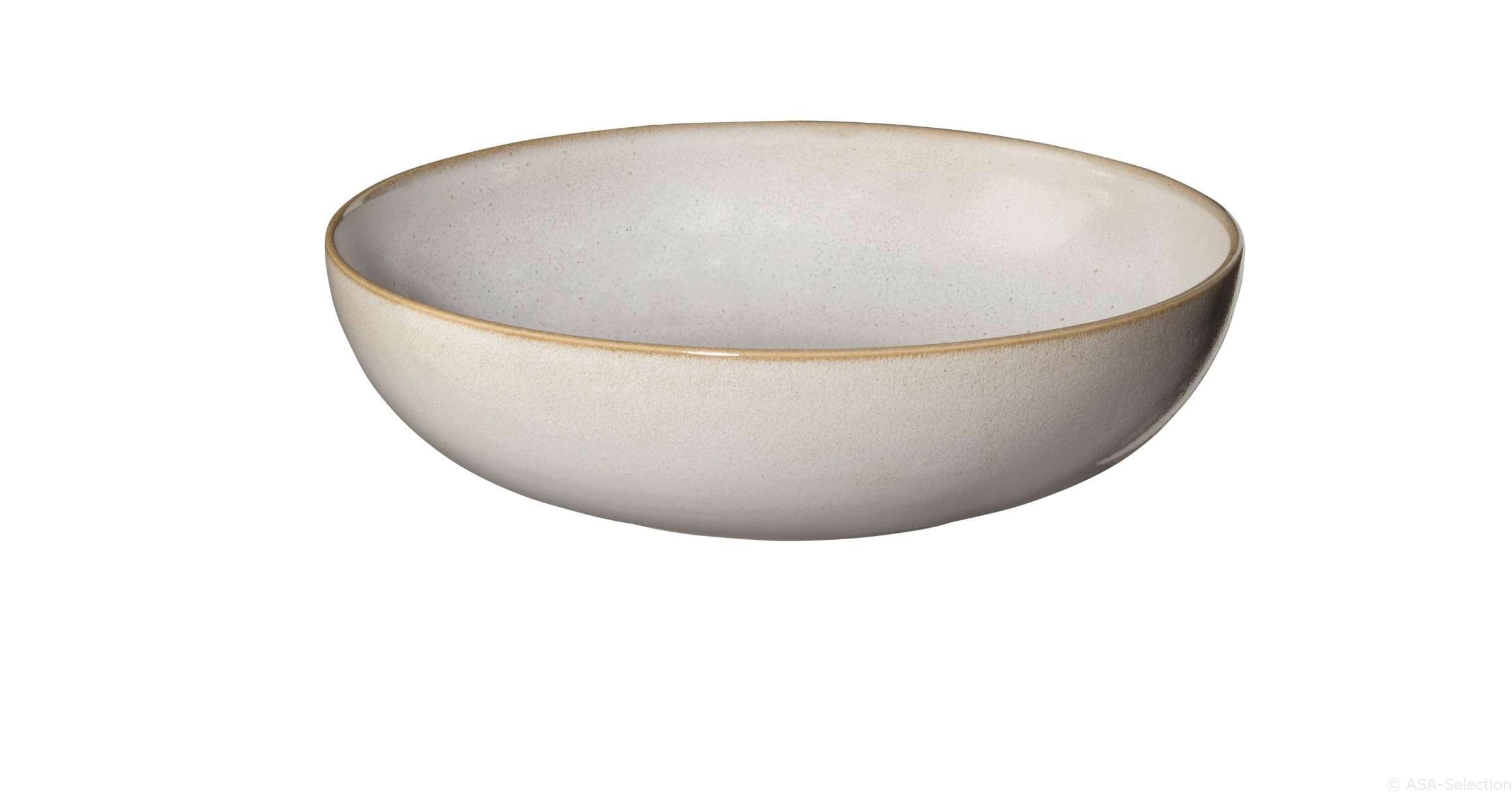 TALERZ DO MAKARONU 27231107 SAISONS SAND - kolor piaskowy, Basics, ceramika (21/5,5cm) - ASA