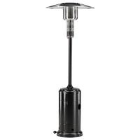 Terrassenstrahler Hottie ca. 81,5x225x82 cm Schwarz - Silberfarben/Schwarz, KONVENTIONELL, Metall (81.5/225/82cm) - Gardenson
