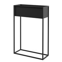 Blumenständer Marsylia Schwarz - Schwarz, Basics, Metall (60/23/90cm)
