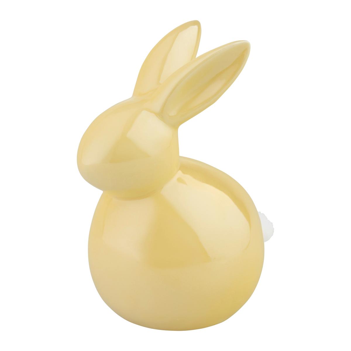 Dekohase Bobsi I Hellgelb - Hellgelb, KONVENTIONELL, Keramik (11/14,5/8,5cm) - Mömax