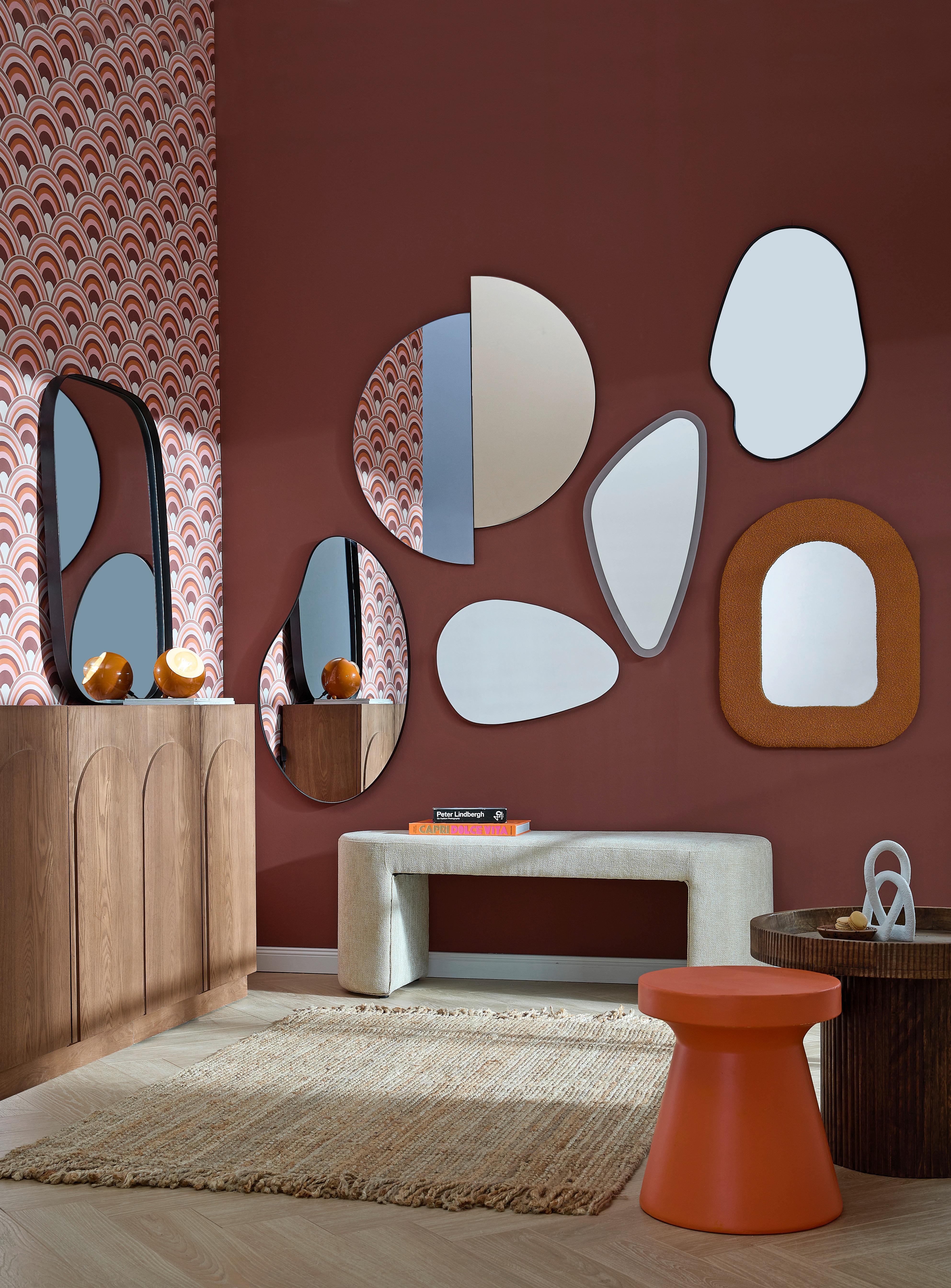 LAMPA STOŁOWA 2040092 - RETRO - pomarańczowy, Basics, metal (15/15/15cm) - Boltze Home