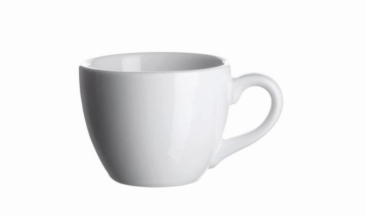 Espressotasse Colombia ca. 80ml, 12-teilig - Weiß, Basics, Keramik - Mäser